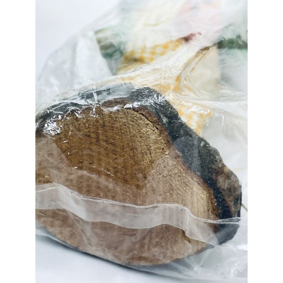 BOO-tique Halloween 7” Wooden Primitive Scarecrow With Jack-O’-Lantern Vintage - Picture 8 of 10